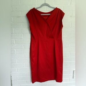 Escada Scarlet Midi Dress